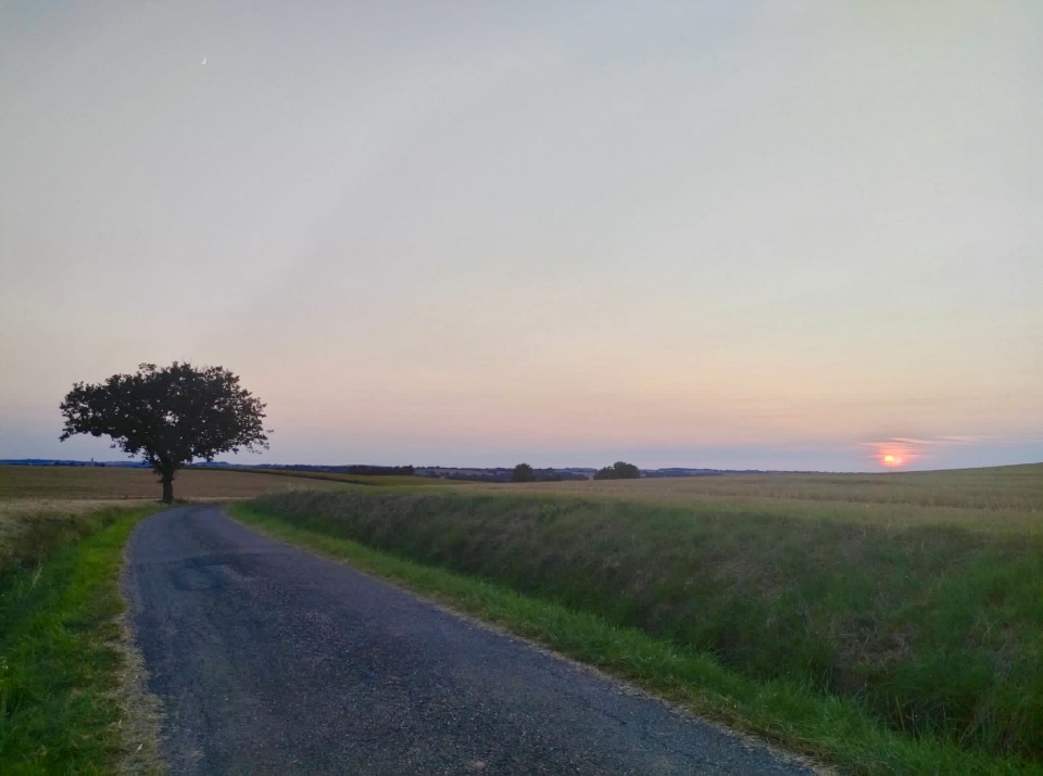 coucher de soleil